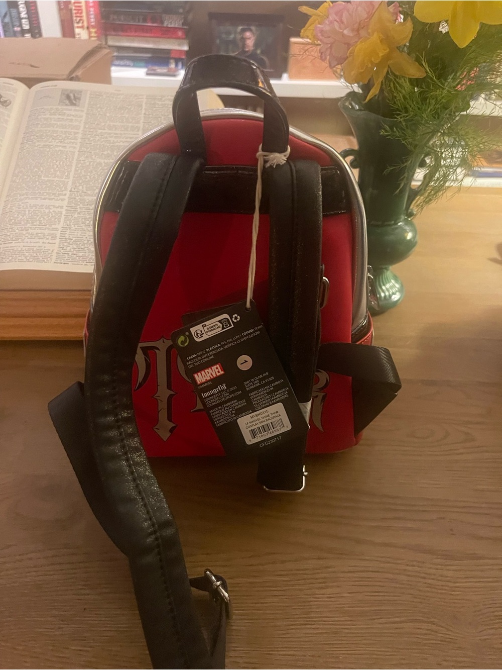 Marvel Black Mini Backpack! - Picture 2 of 10